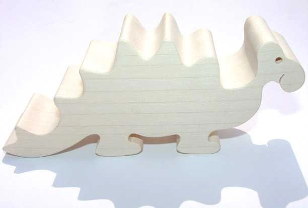 Levně Dřevěné zvířátko stegosaurus
