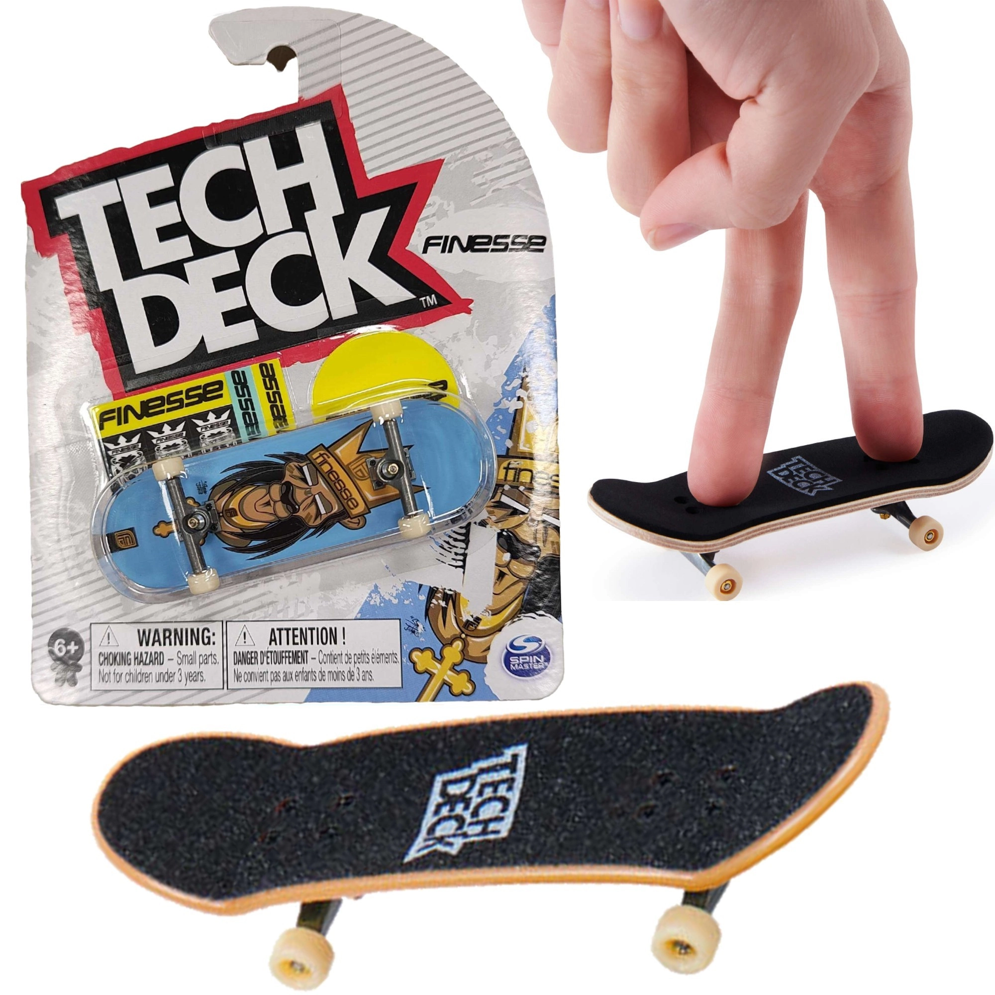 Tech Deck fingerboard FINESSE s nálepkami