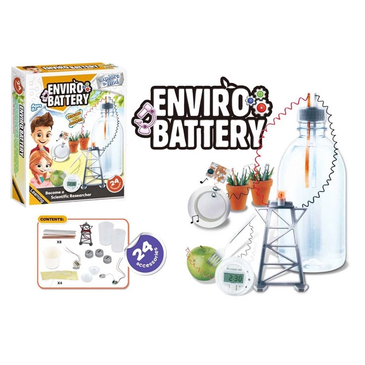 pokusy s bioelektřinou – vědecká experimentální sada pro děti