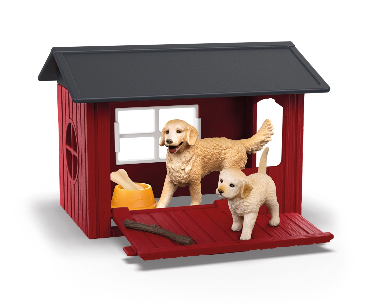 Levně Schleich Psí bouda se zlatým retrívrem 42722