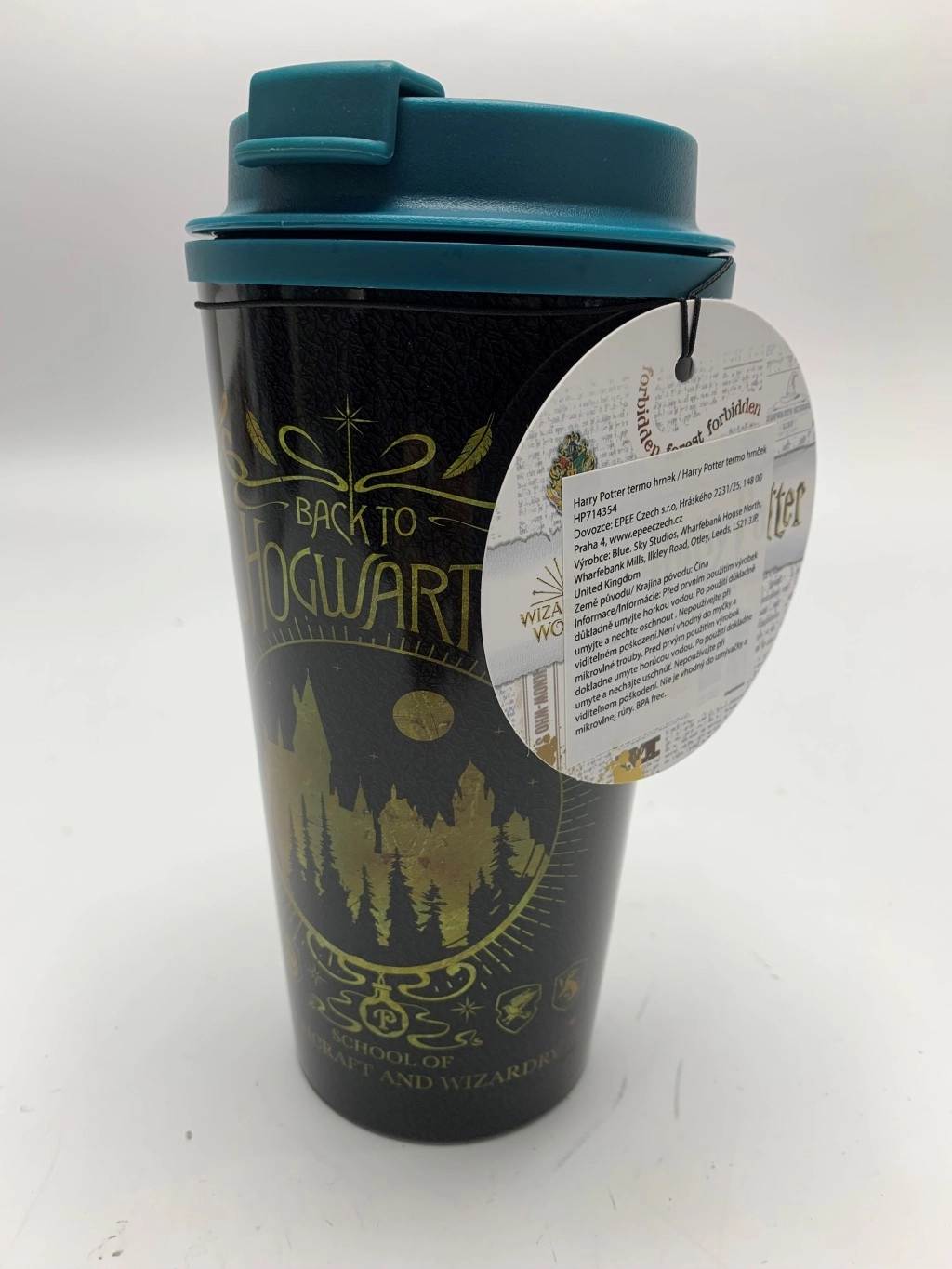 Eppe Harry Potter termohrnek Bradavice Merch Bluesky 450 ml