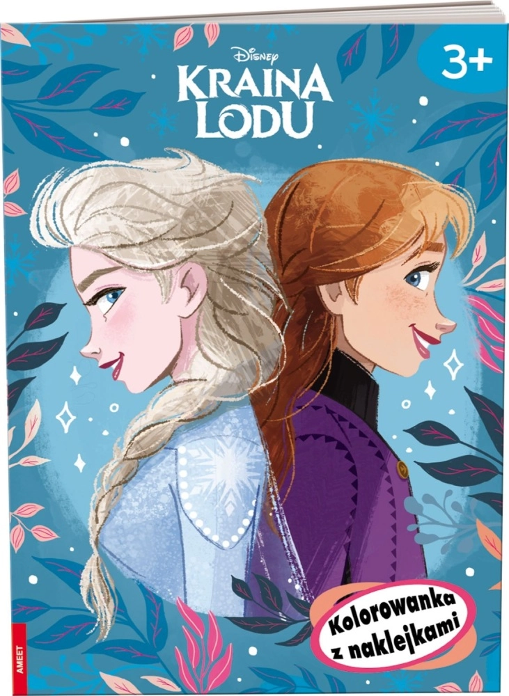 Disney Ledové království omalovánky se samolepkami