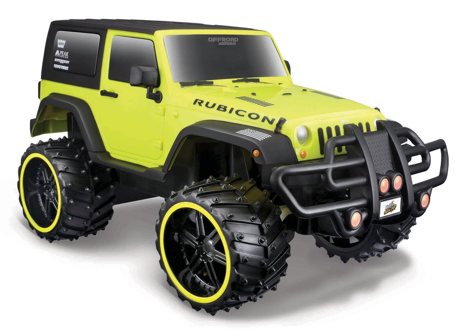 Levně Maisto RC Jeep Wrangler Rubicon OffRoad žlutá2 4GHz XTR 1:16