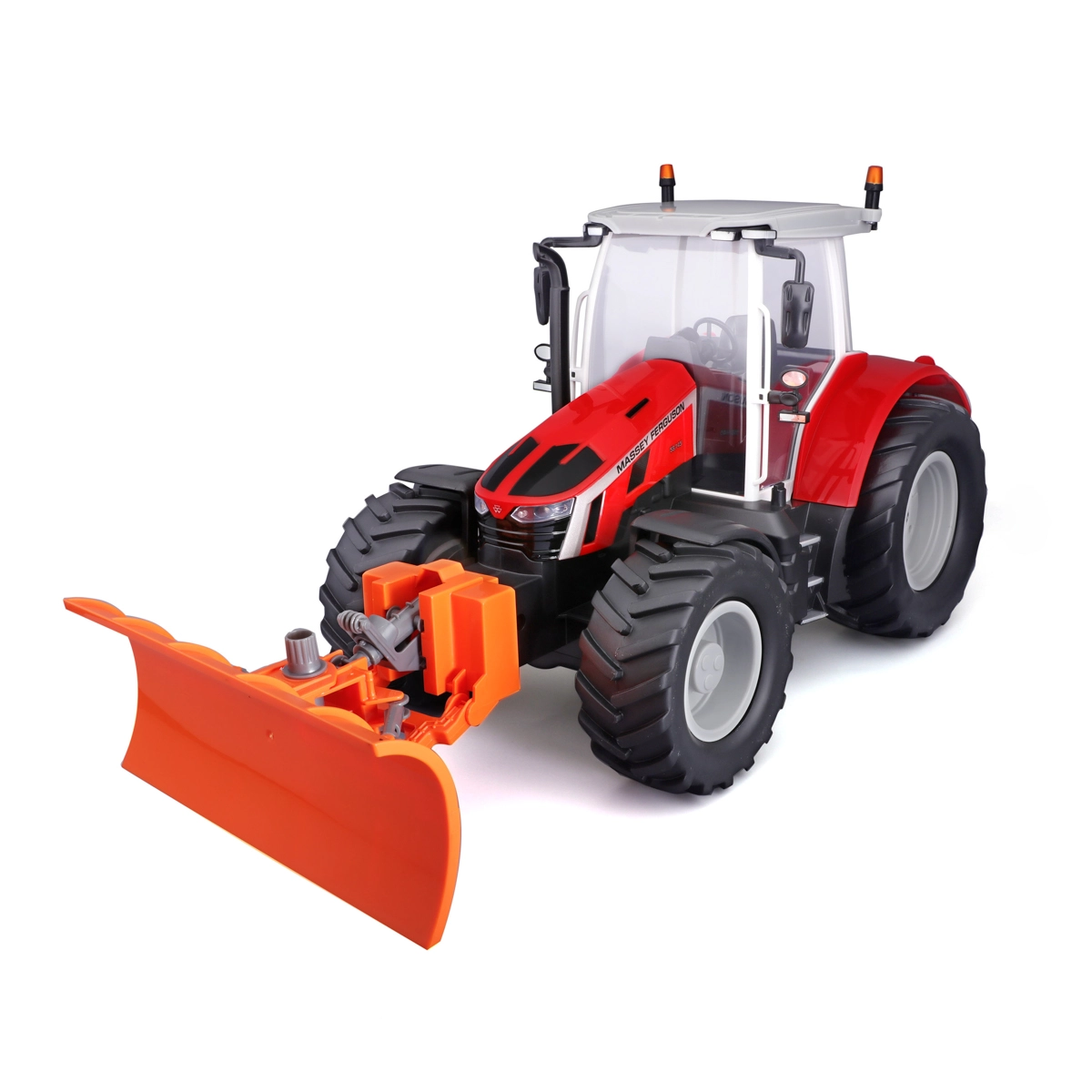 Levně Maisto RC traktor Massey Ferguson s radlicí a světly
