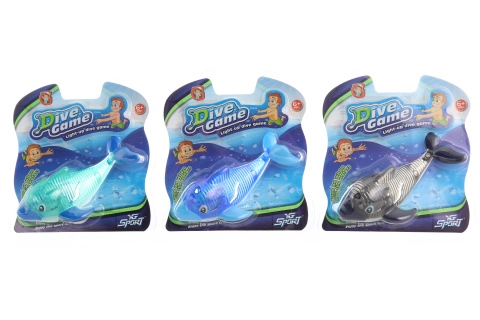 Levně Lamps 68351 Delfín na potápění se světlem
