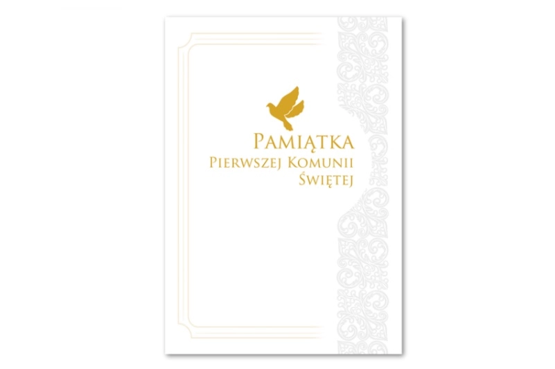Pamiátka k prvnímu svatému přijímání A4
