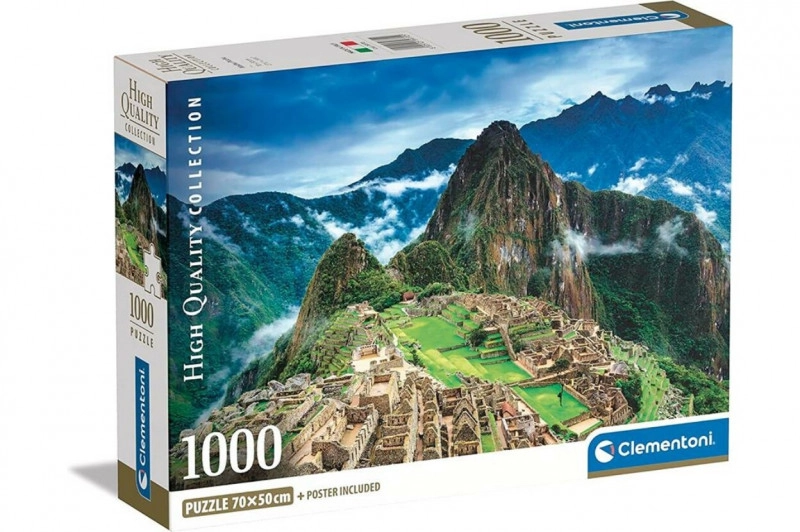 Clementoni - Puzzle 1000 Machu Picchu