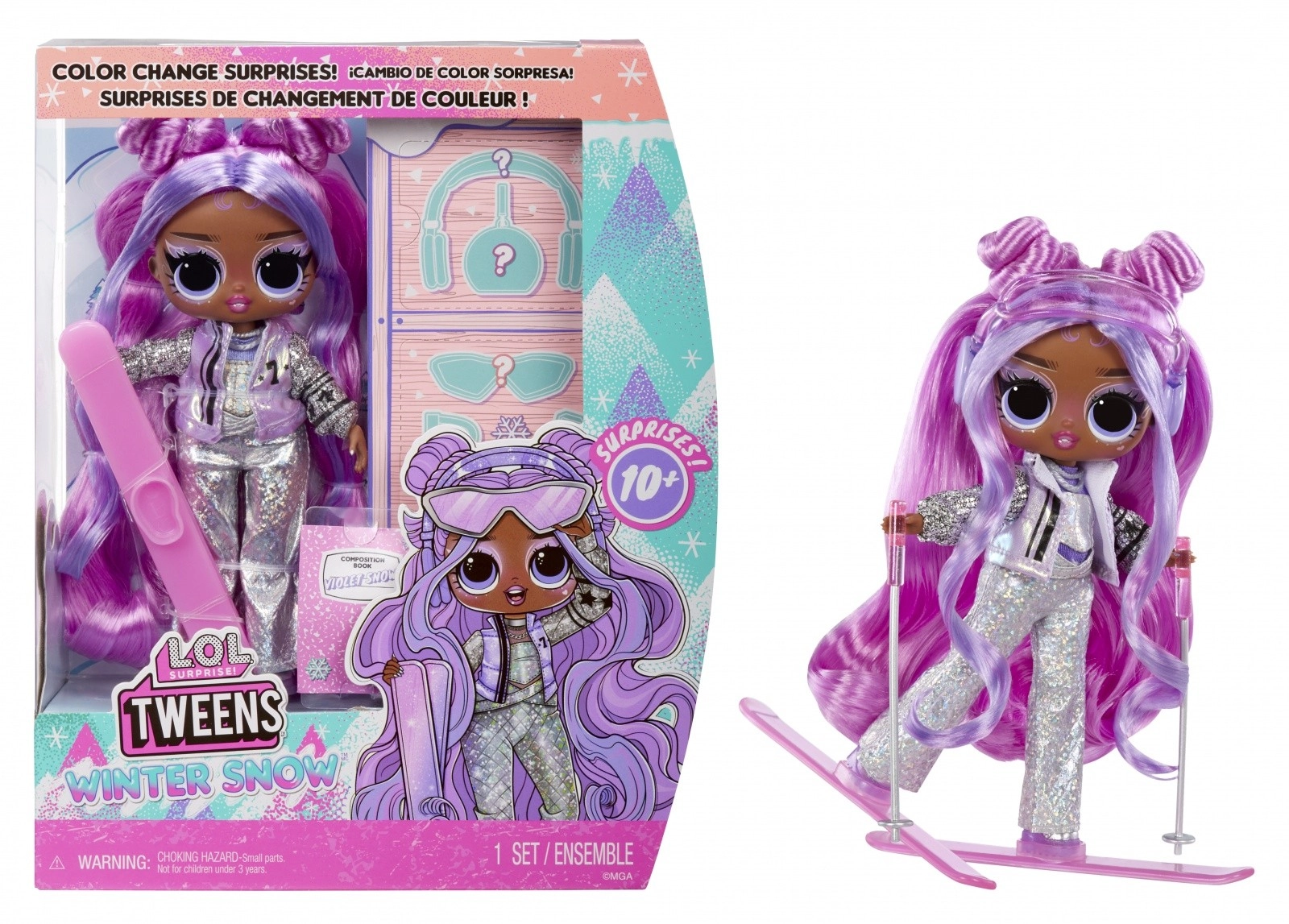 L.O.L. Surprise! Tweens zimní panenka Violet Snow