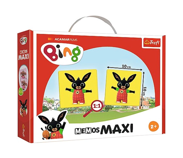 Memos maxi BING – dětská pexeso hra
