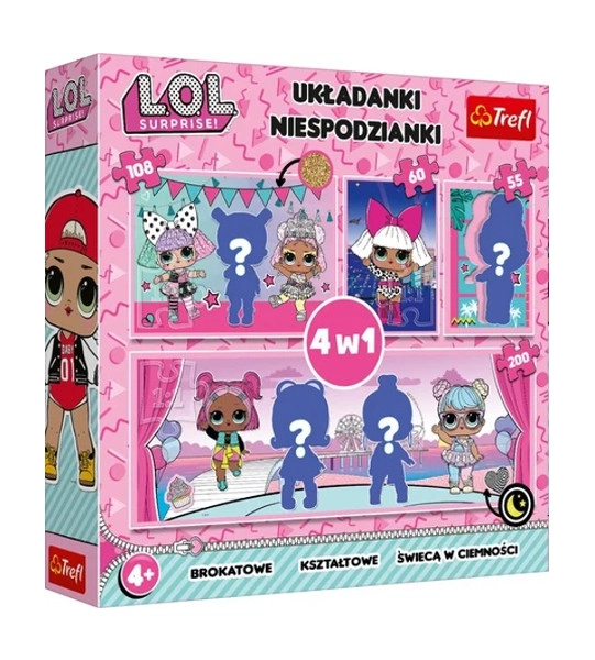 Puzzle 4 v 1 LOL Surprise