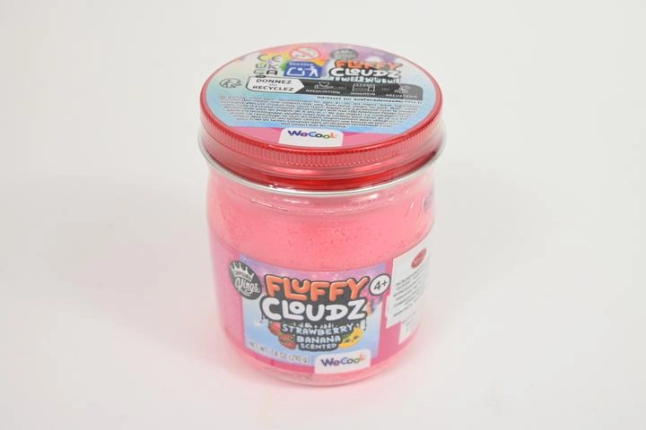 Wecool Fluffycloudz nadýchaná modelovací hmota s vůní banánu a jahody