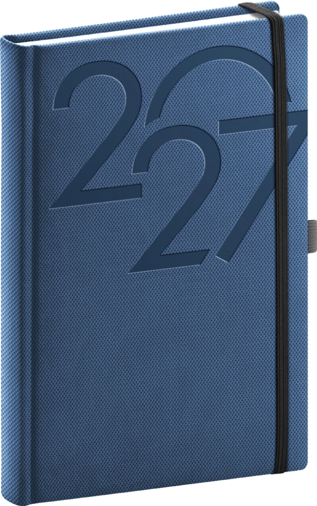 Notique denní diář Ajax 2027 modrý 15 × 21 cm
