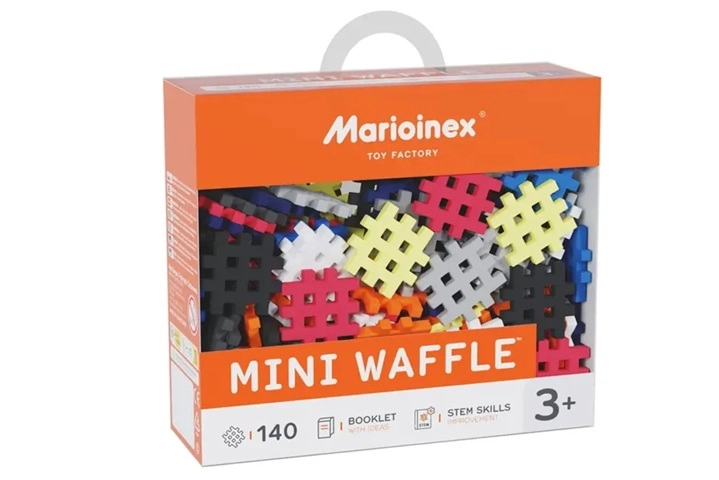 Mini waffle stavebnice 140 dílků vzor 3