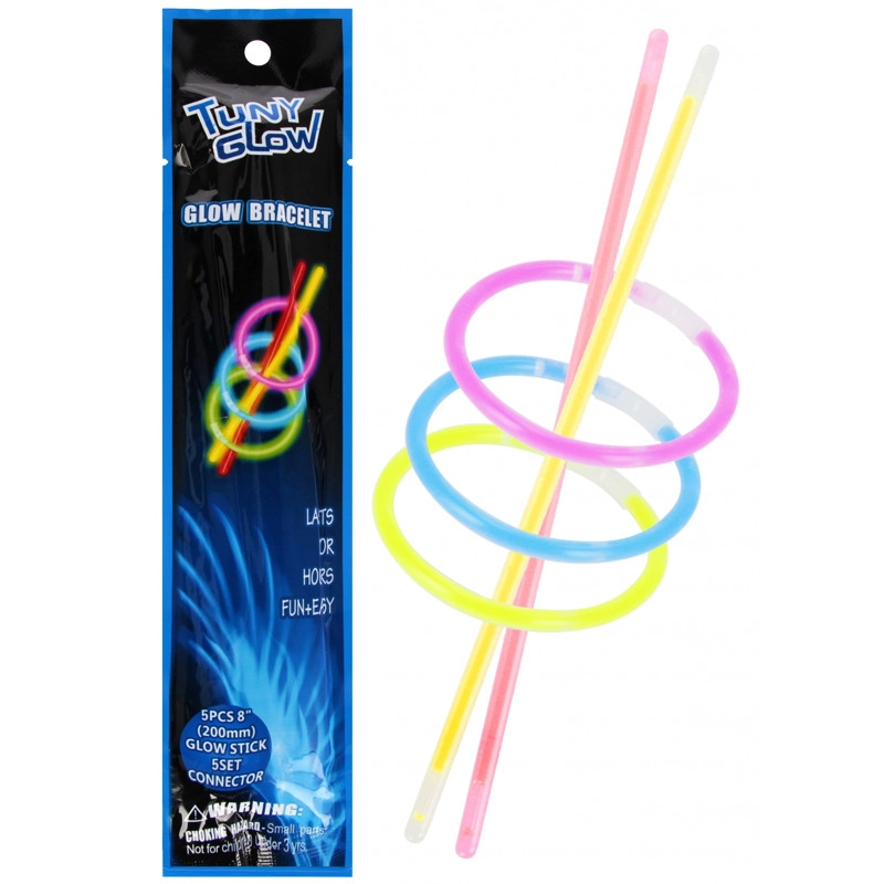 Sada svítících náramků