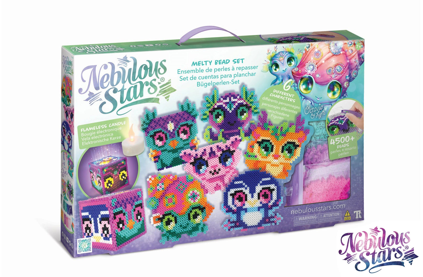 Sada tavných pixelových korálků Nebulous Star