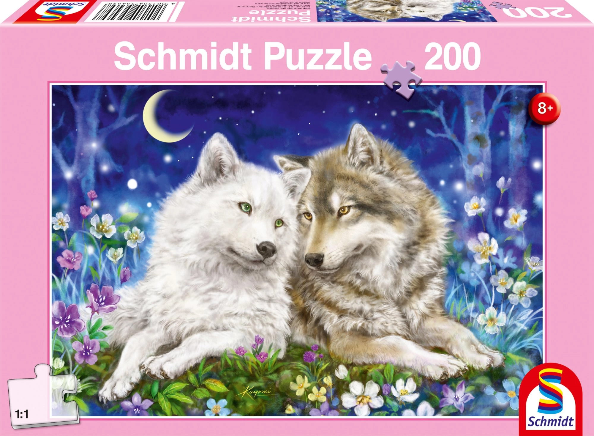 SCHMIDT Huňatí vlci 200 dílků