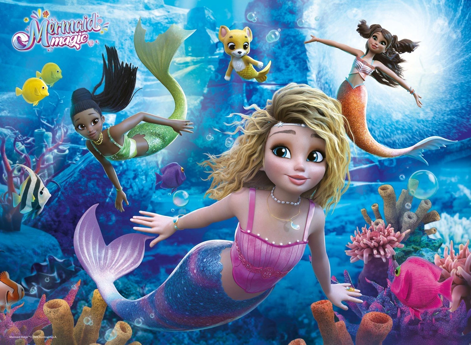 Ravensburger Puzzle Mermaid magic XXL 200 dílků