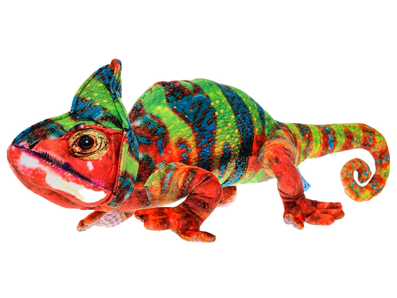 Chameleon plyšový 55cm stojící