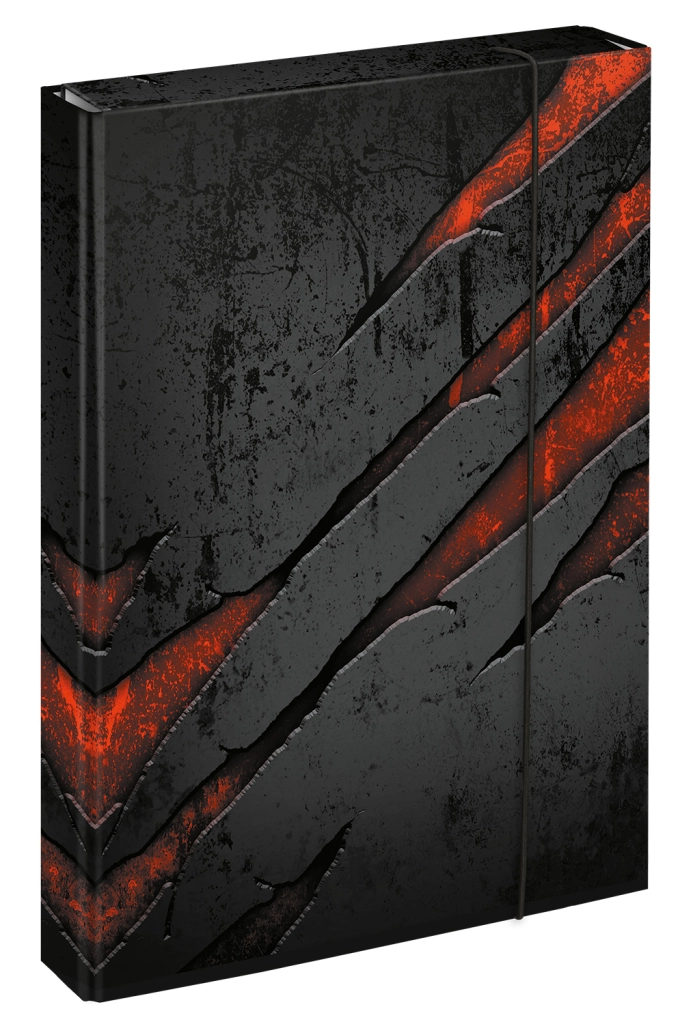 Baagl desky na školní sešity A4 Jumbo Láva