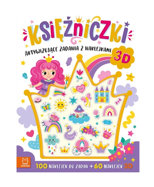 Princezny – aktivní úkoly s 3D samolepkami