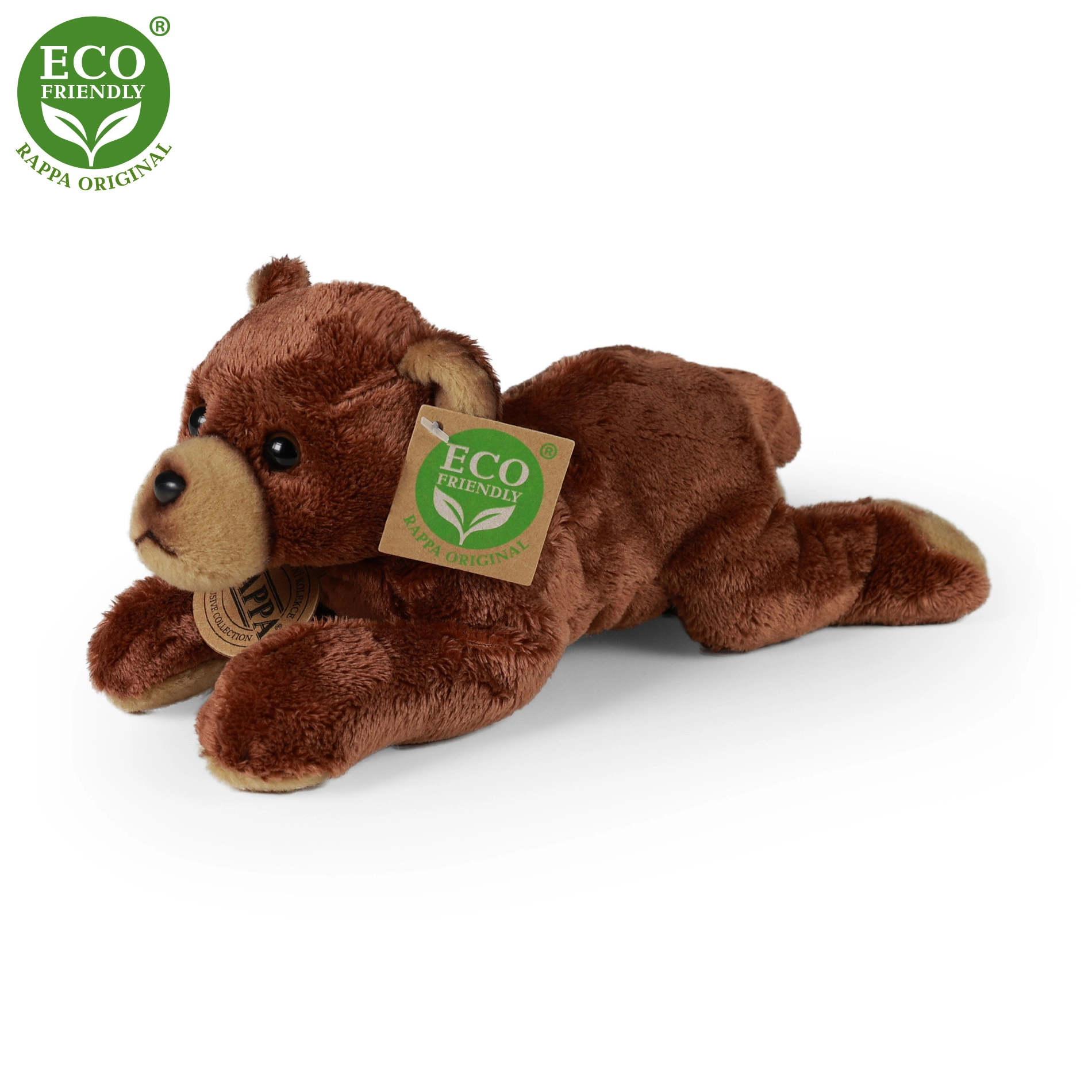 Eco-Friendly medvěd ležící 18 cm