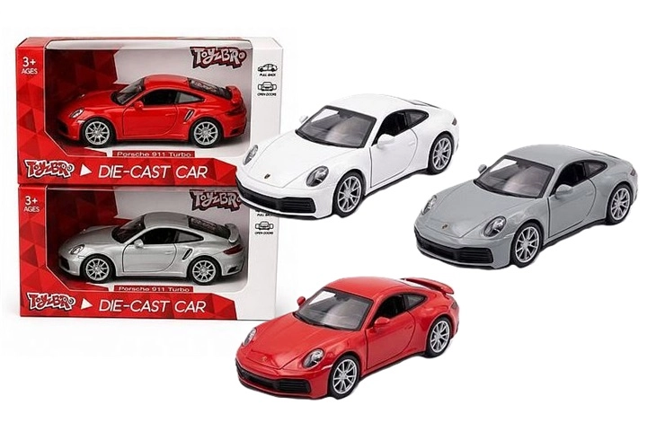 Porsche 911 se světlem a zvukem v měřítku 1:43 - 1 kus