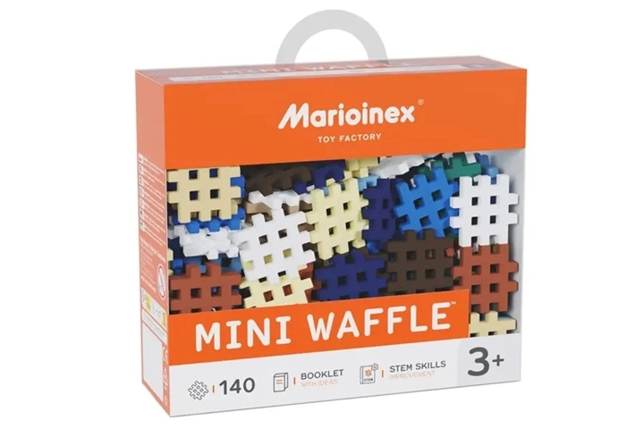 Mini waflové stavebnice 140 dílků, vzor 4