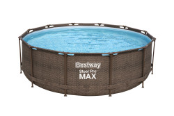 Bestway Steel Pro Max Rattan 3,66 x 1 m 56709