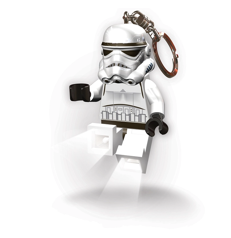 Lego Star Wars svítící přívěsek stormtrooper