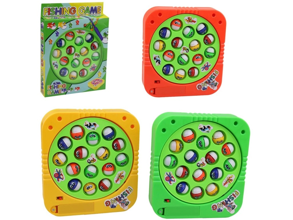 Rybičky – interaktivní plastová hračka 16 × 22 × 3,5 cm