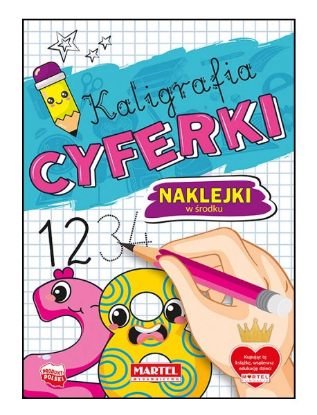 Kaligrafie číslic se samolepkami