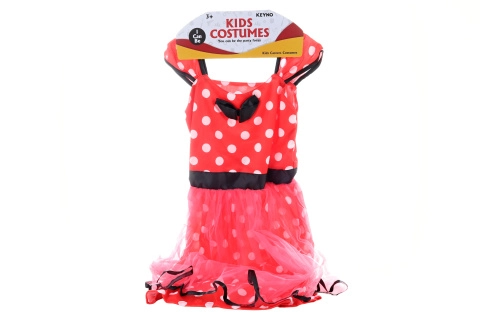 Dívčí kostýmové šaty ve stylu Minnie