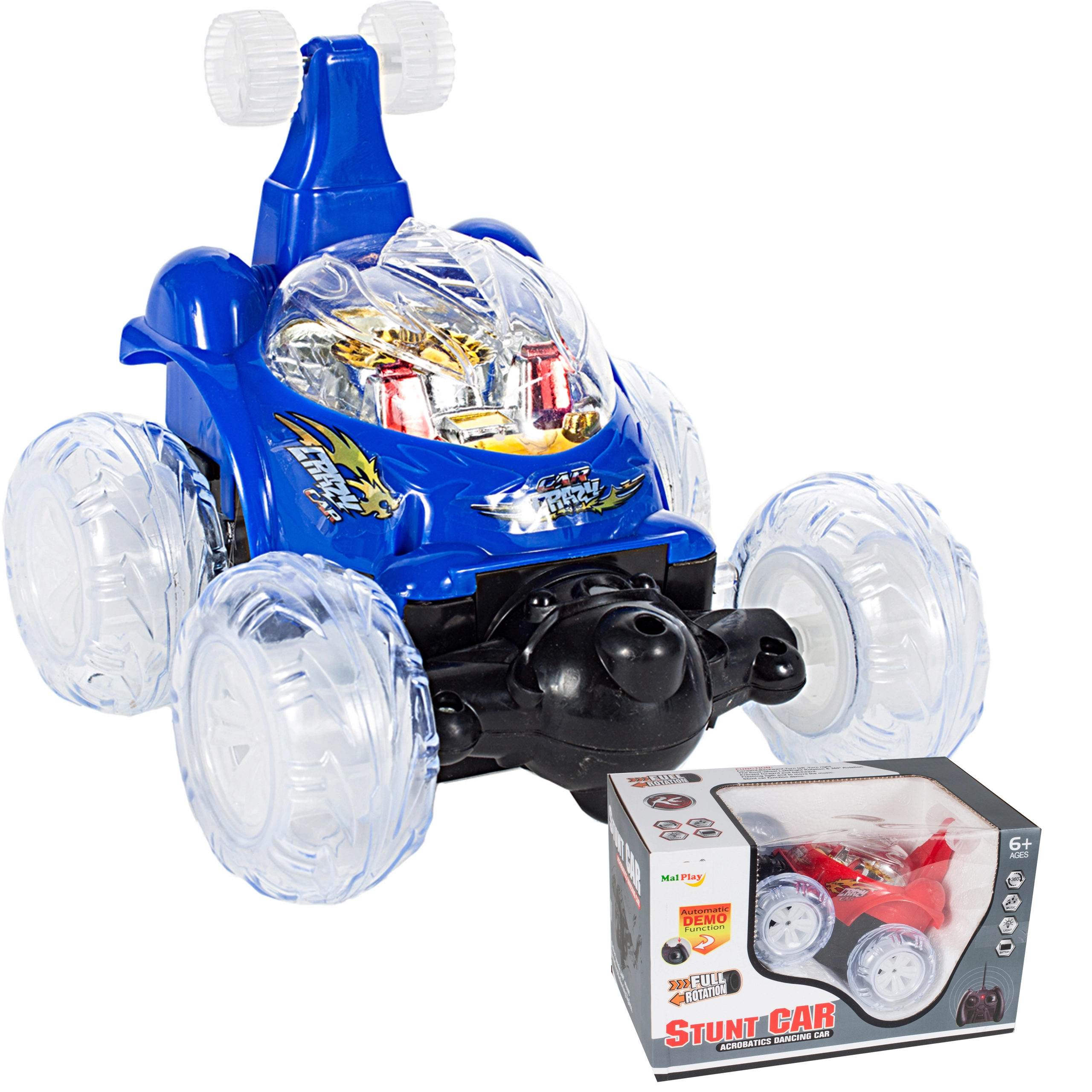 auto kaskadér na dálkové ovládání 27 mhz