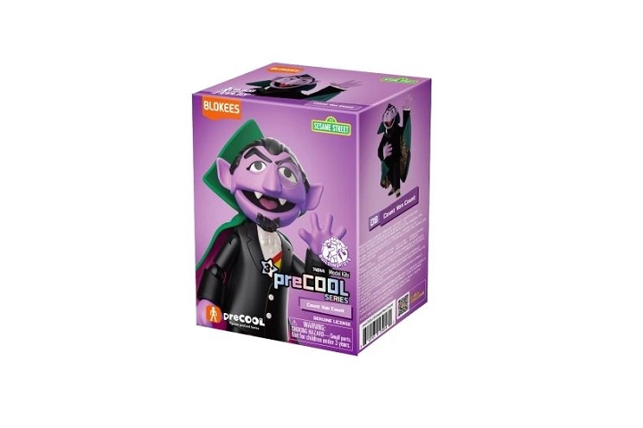 Blokees Sesame Street preCOOL figurka hrabě von Count
