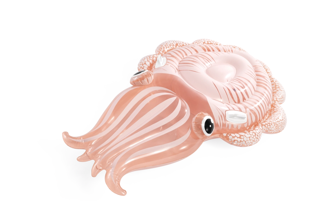 Nafukovací lehátko ve tvaru sépie s madly Intex