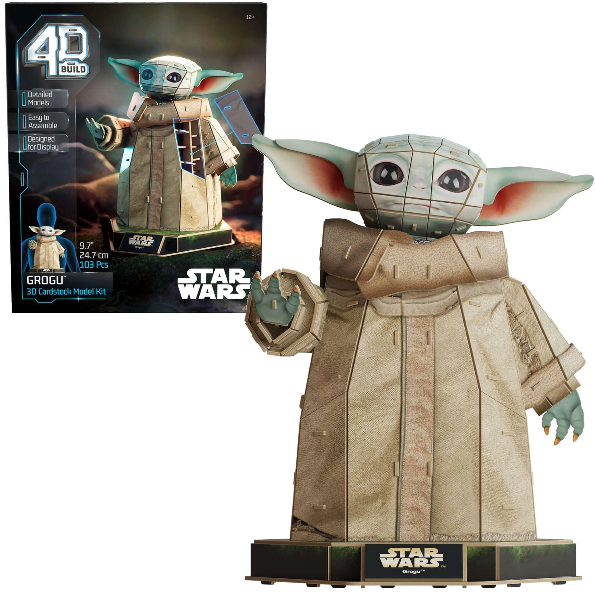 3D puzzle figurka STAR WARS Grogu (Baby Yoda) – model k sestavení