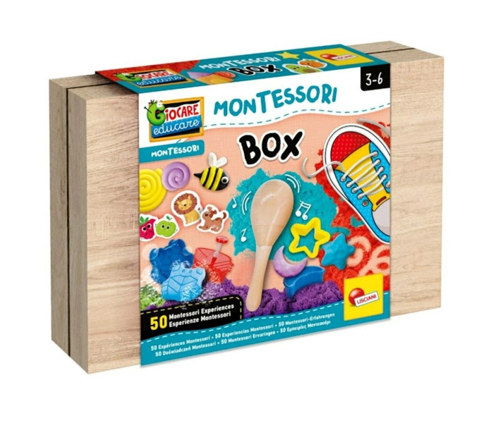 Levně LISCIANI MONTESSORI BOX 50 AKTIVIT