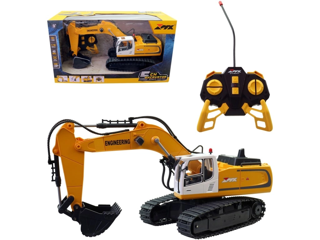 RC bagr 1:18 pro děti