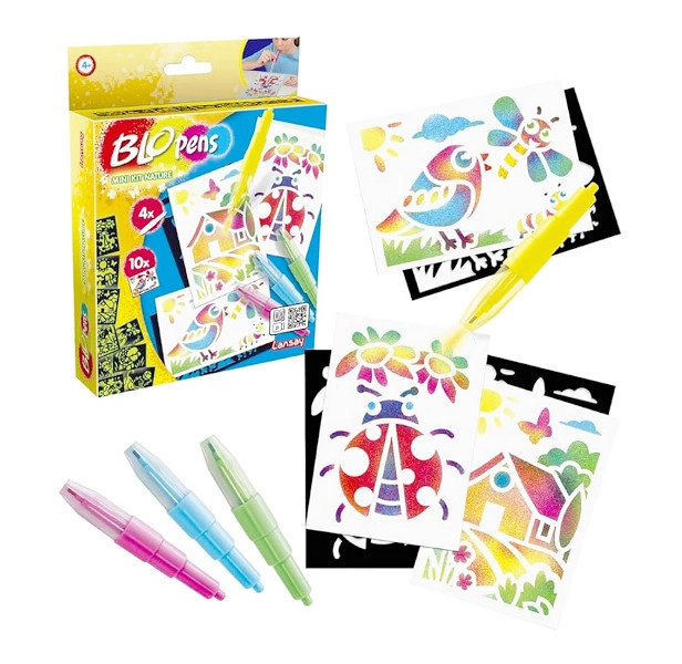 Levně Blopens mini – přírodní sada foukacích fixů