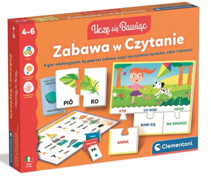 Zábava s čtením – vzdělávací sada her