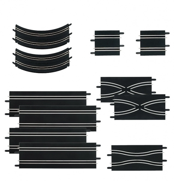 rozšiřující sada pro autodráhy go!!!/go!!! plus/digital 143 – velký set