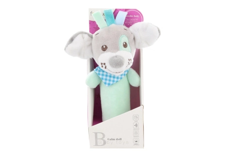 Lamps Chrastítko pískací zelený pejsek