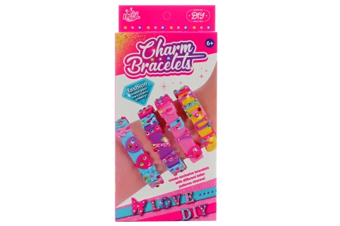 Kreativní sada na výrobu náramků s písmeny a kamínky