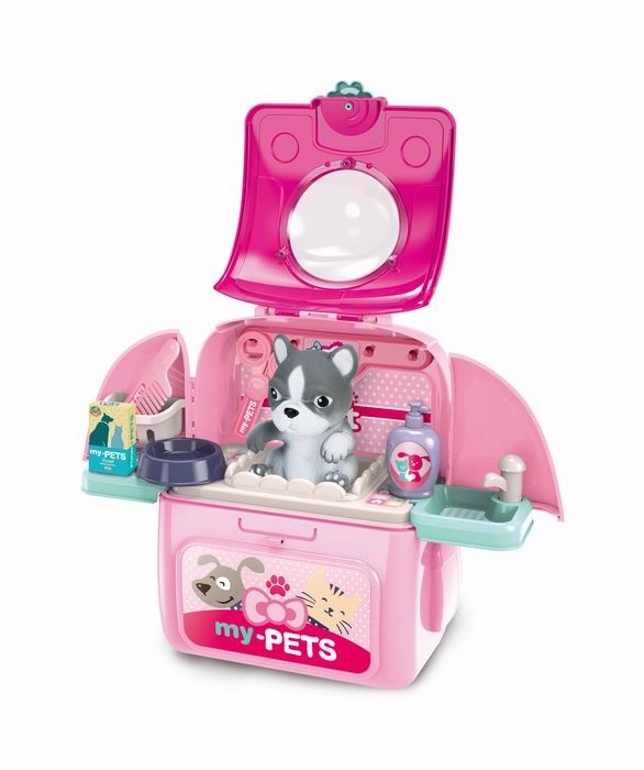 Sada 2v1 batoh se zvířátkem – pejsek