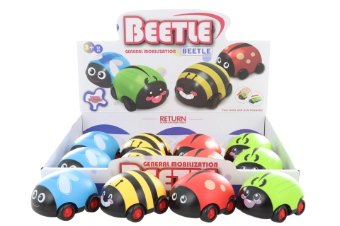 Natahovací plastoví broučci – jezdící hračka pro děti