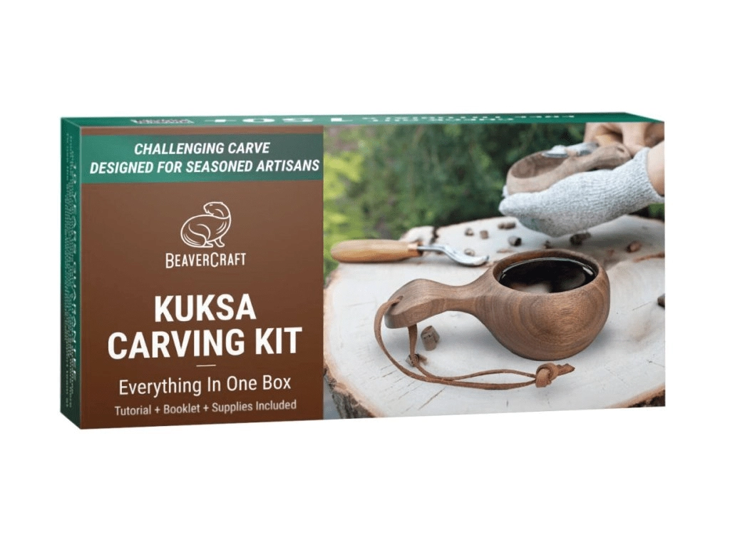BeaverCraft diy sada na vyřezání kuksy