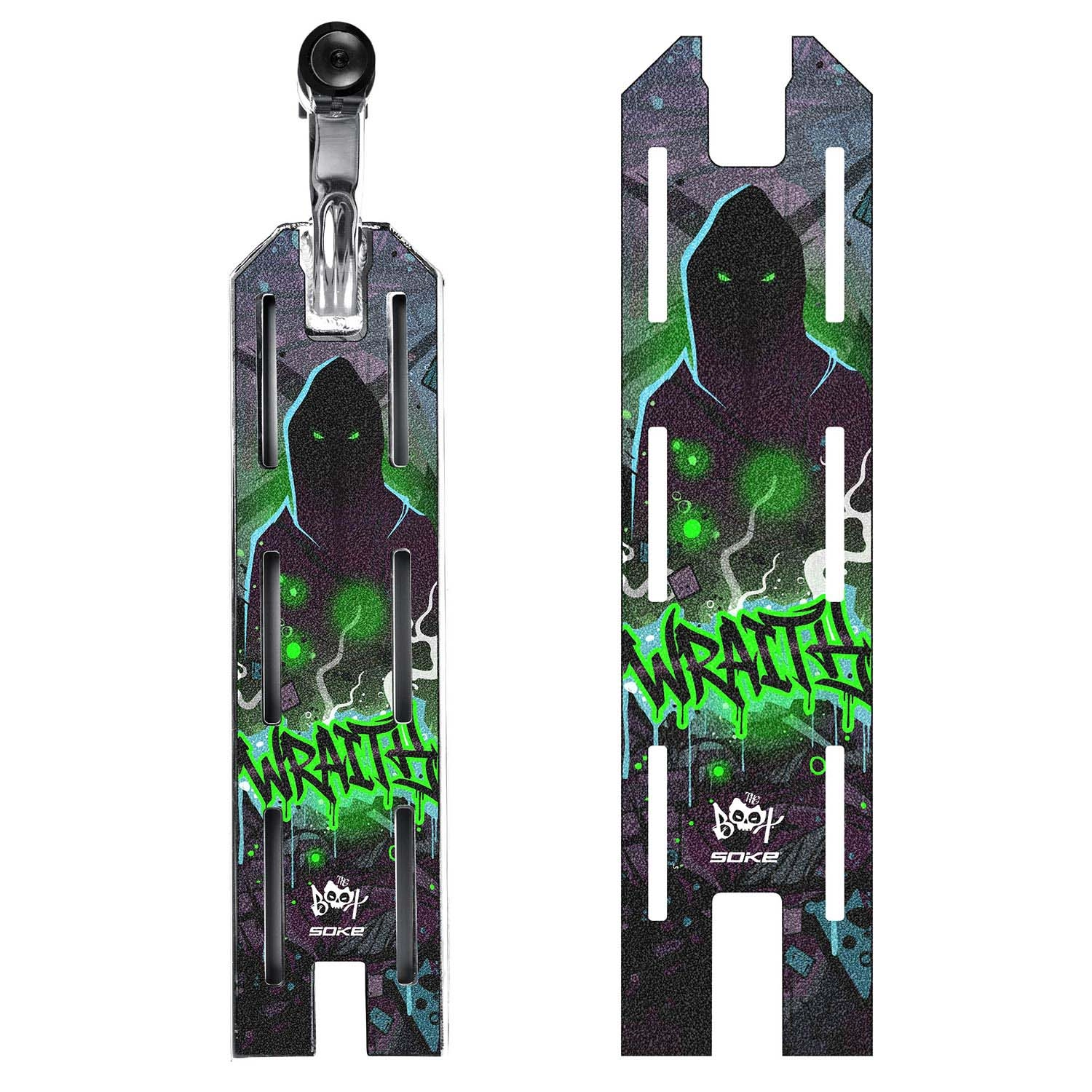 Grip tape na freestyle koloběžku Soke Wraith 52 × 13 cm