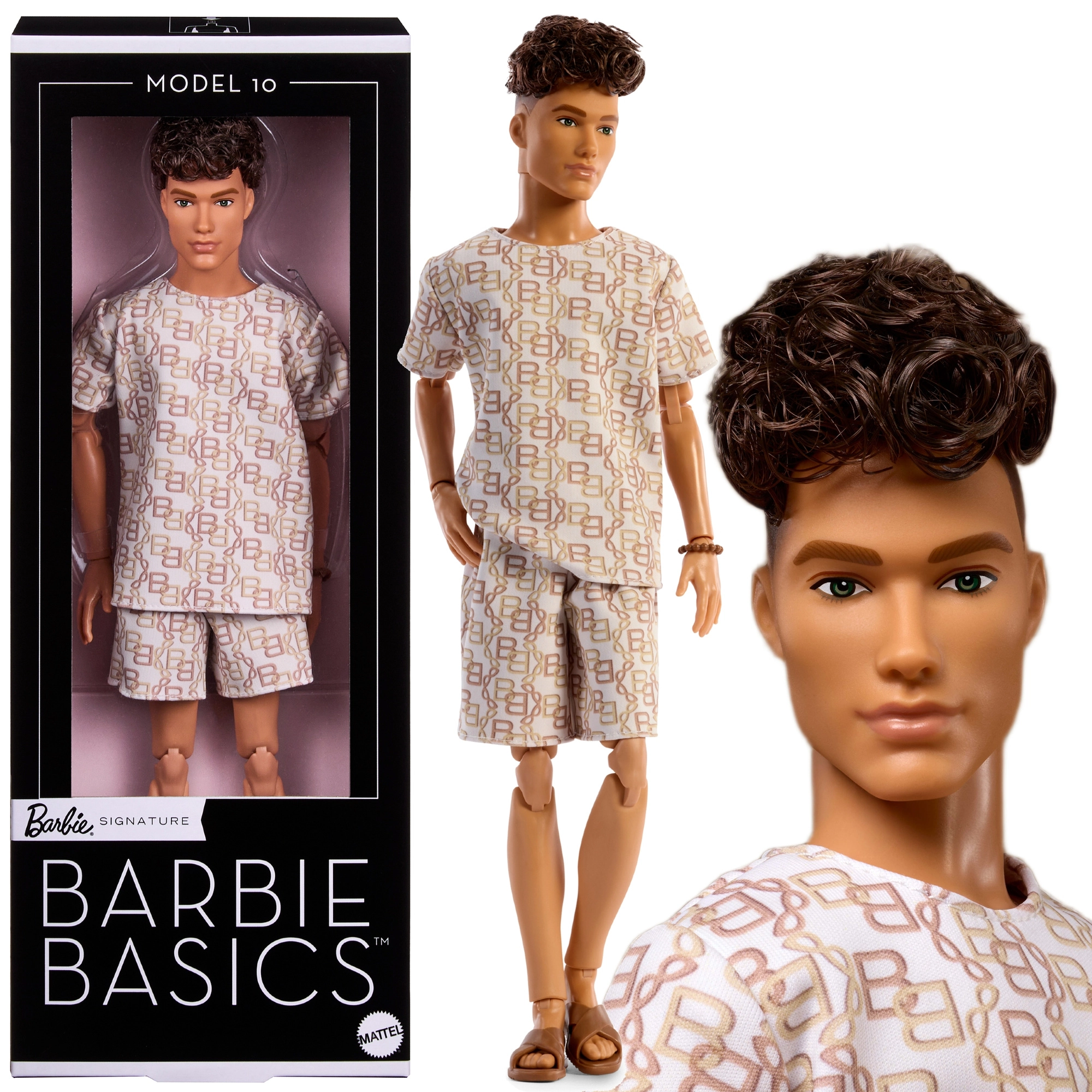 Levně Mattel Barbie Signature Basics Ken model 10 sběratelská panenka