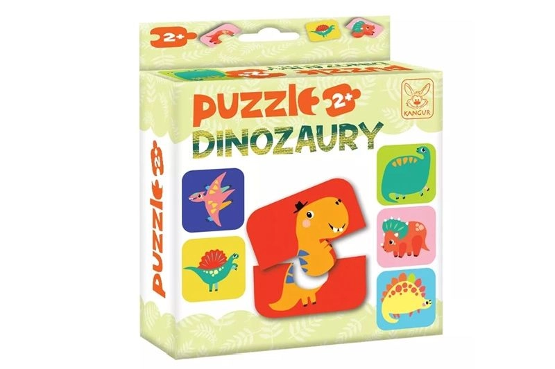 Puzzle dinosauři 2+