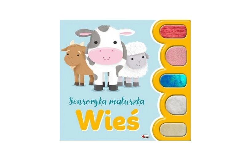 Sensoryka maluszka – farma (senzorická interaktivní knížka se zvuky)